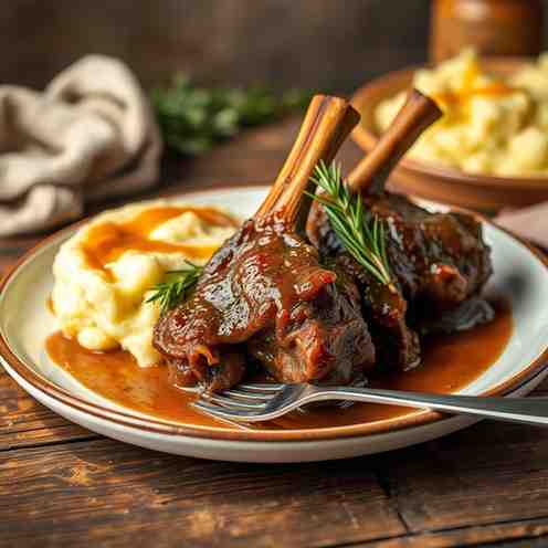 Slow Cooker Mutton Shanks - Get Fork-Tender Lamb Today
